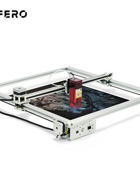 AL2桌面10W激光雕刻机切割小型木板镭射方框雕刻机