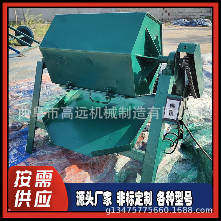 不锈钢去毛刺机除锈六角滚筒抛光机石头打磨去菱角研磨机