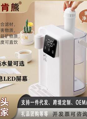 麦肯熊全自动上水恒温电热水瓶3L抽水保温一体饮水机家用智能烧水