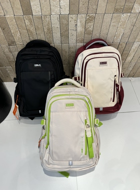 澳普森10492新款书包女初中生大容量超轻便防水减负高中双肩背包