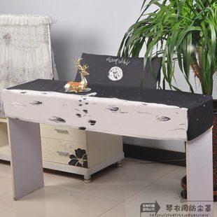 ONE智能电钢琴罩88键61键电子琴防尘罩琴布琴套防水麻布简约 THE