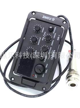 CHERUB GB-1箱琴均衡拾音器均衡器带混响延时合唱