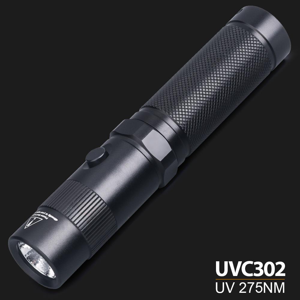 莱泰辉UVC302 UV275 nm移动式便携紫外线消毒杀菌手电筒消毒灯