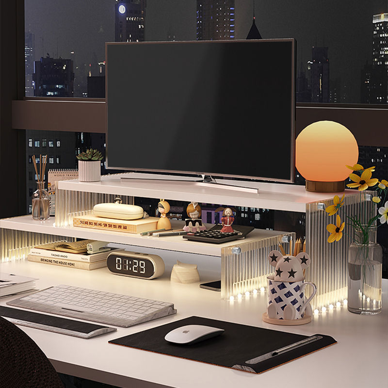 电脑增高架双层亚克力支架