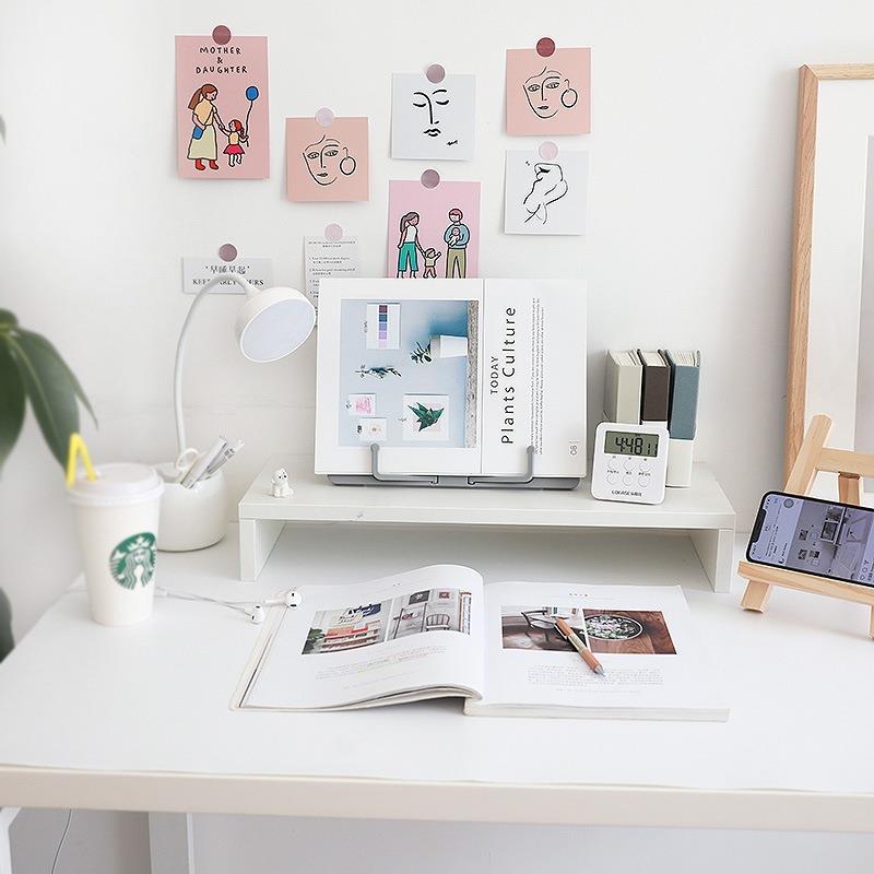 笔记本增高架桌面收纳书架