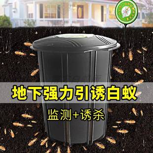 白蚁引诱箱室内外诱杀盒灭除白蚂蚁诱饵包监测装置园林别墅一窝端