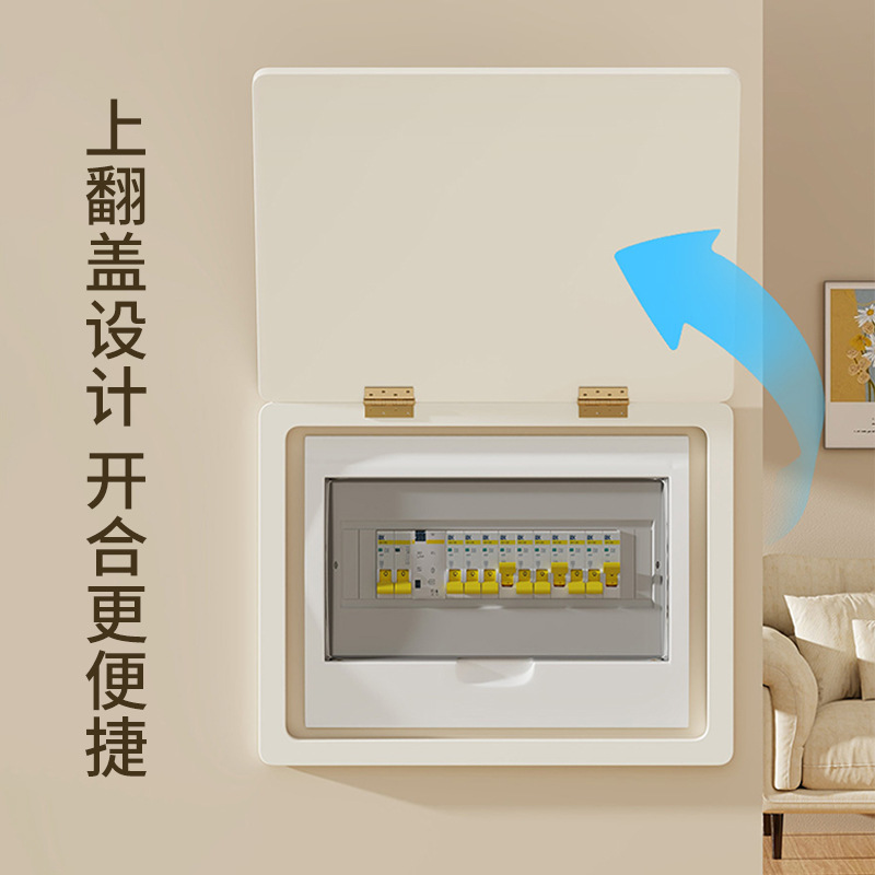 电表箱装饰画遮挡客厅挂画