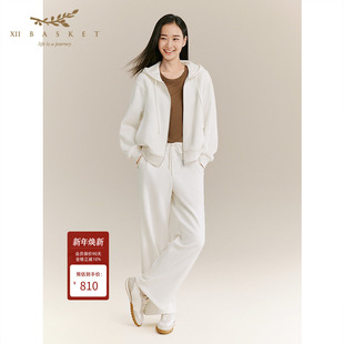 BASKET十二篮商场同款 松紧腰长裤 25冬新款 直筒百搭时尚 休闲裤 XII