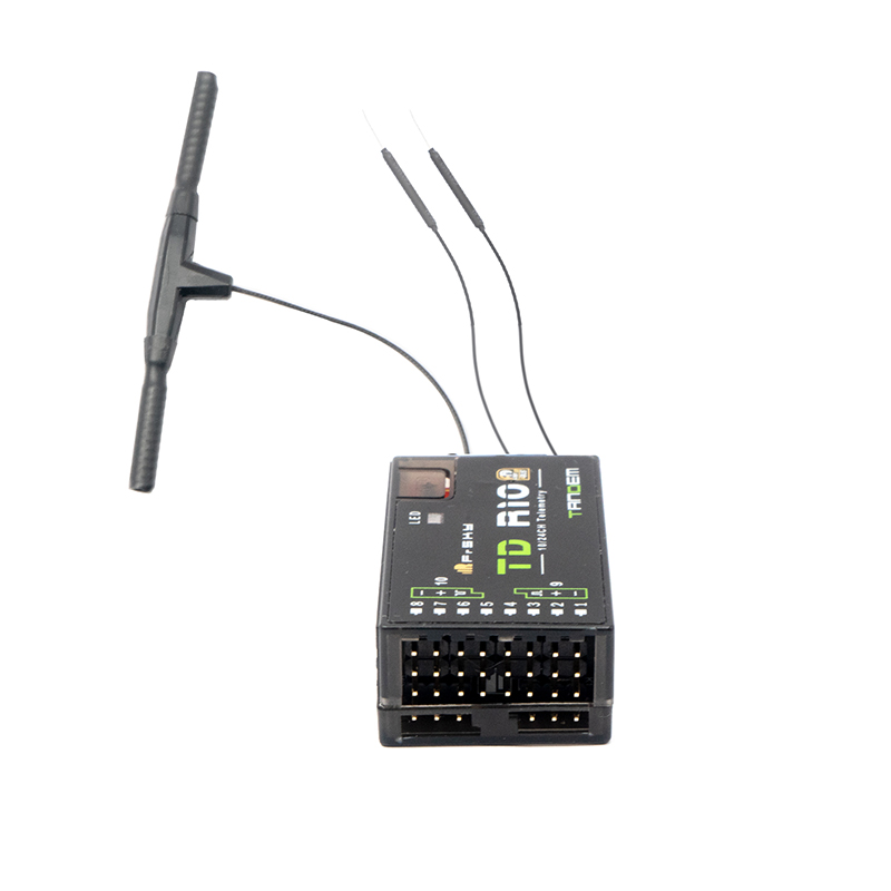 FrSky睿思凯接收机TDR10接收机2.4GHz & 900MHz 双频接收机10通道