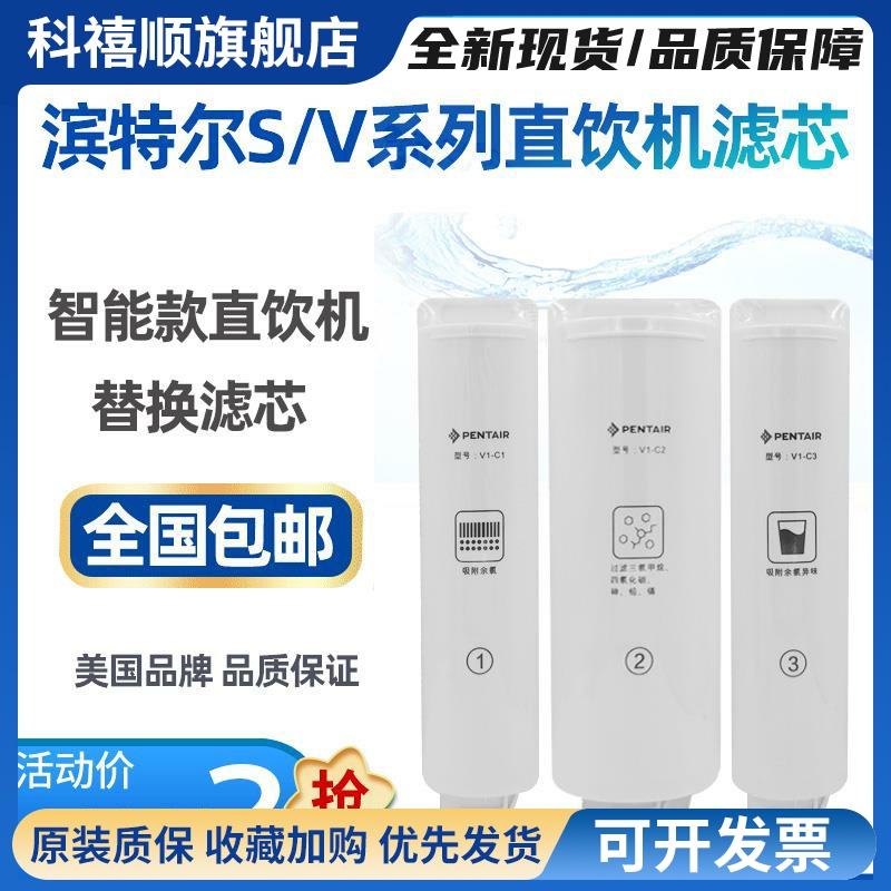 滨特尔滤芯V3000a/V4000a/S2000aV7000a净水器直饮机滤芯原装正品
