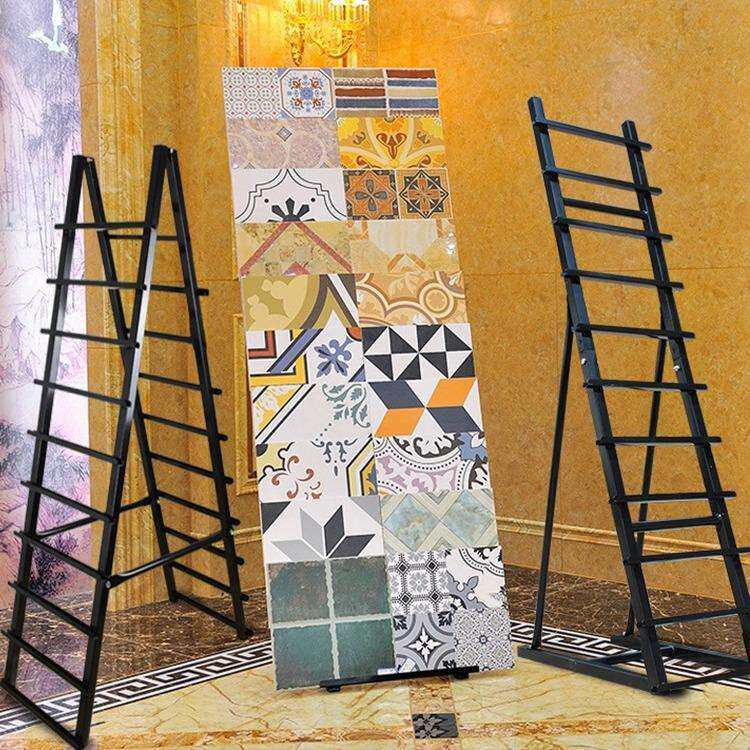瓷砖展示架300 600陶瓷 瓷砖展架 木地板线条墙砖陈列架