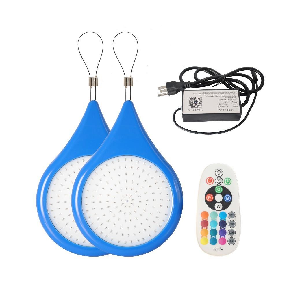 磁吸式泳池灯 帆布泳池 地面简易泳池 25W 50W APP控制+遥控 220V