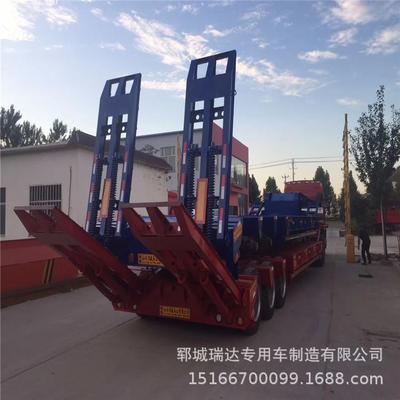 12米低平板趋克坦运输半挂车报价月底20190108市场 势