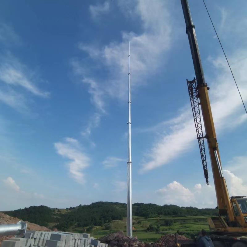 单管独米立避雷针 33GH5立避雷针 0米独立避雷针 独热镀锌避雷塔