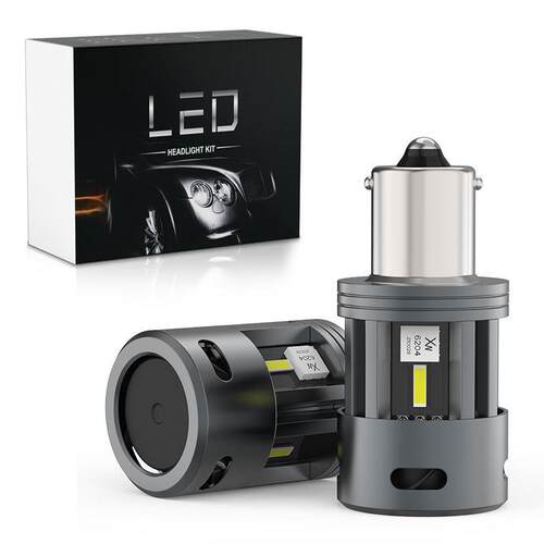 T20大功率led车灯1156 p21w ba15s日行灯4smd防频闪解码转向灯