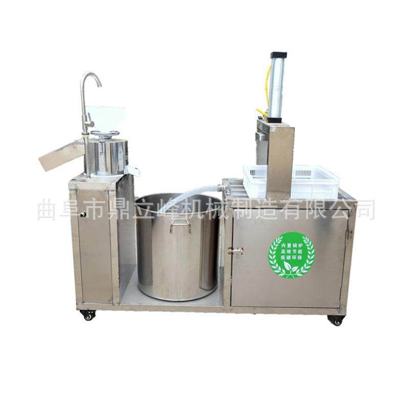 全自动小型豆腐机家用不锈钢卤水豆腐制作设备吉林地区免费培训