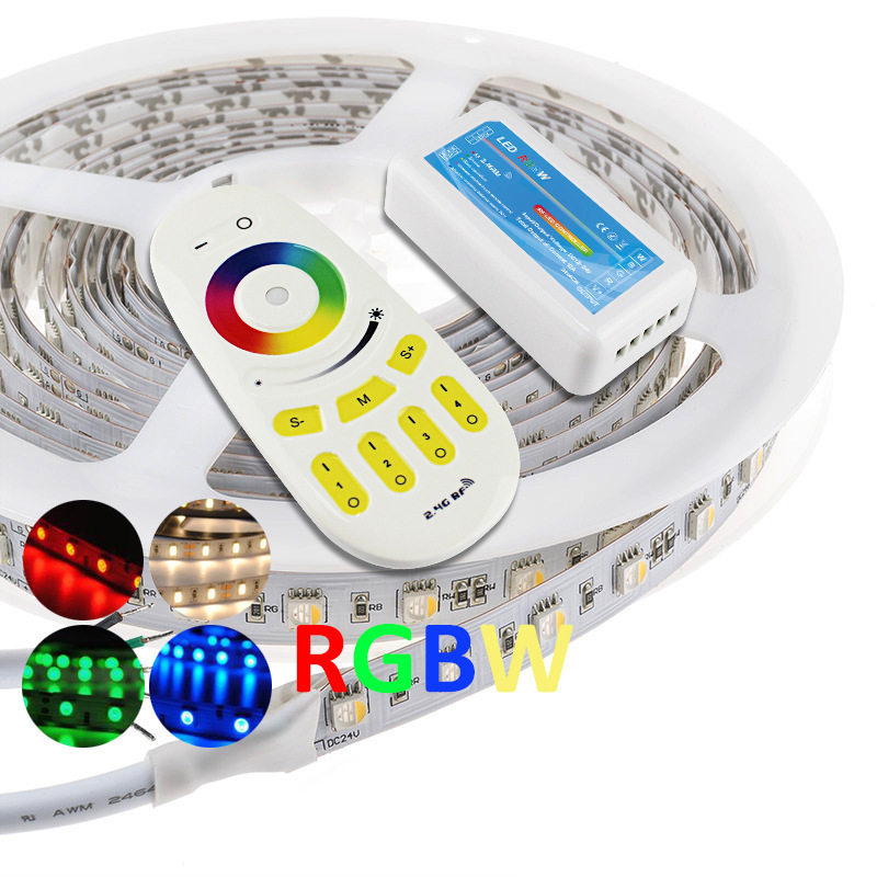 厂家直销RF2.4G分组触摸控制器RGB控制器4组RGBW控制器LED调光器