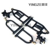 四轮摩车卡丁车沙滩车改装 球头摇臂碟刹转向羊角法兰