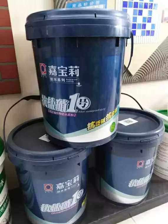 嘉宝莉 防水 抗盐硝号 抗泛碱 抗白硝 特种防水浆料 .
