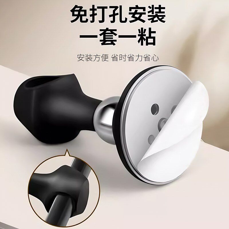 防撞大门挡后软硅胶门吸防风房门阻门器碰地吸强磁铁
