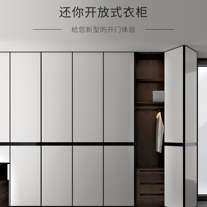平移门五金家具大柜门推拉门轨吊滑