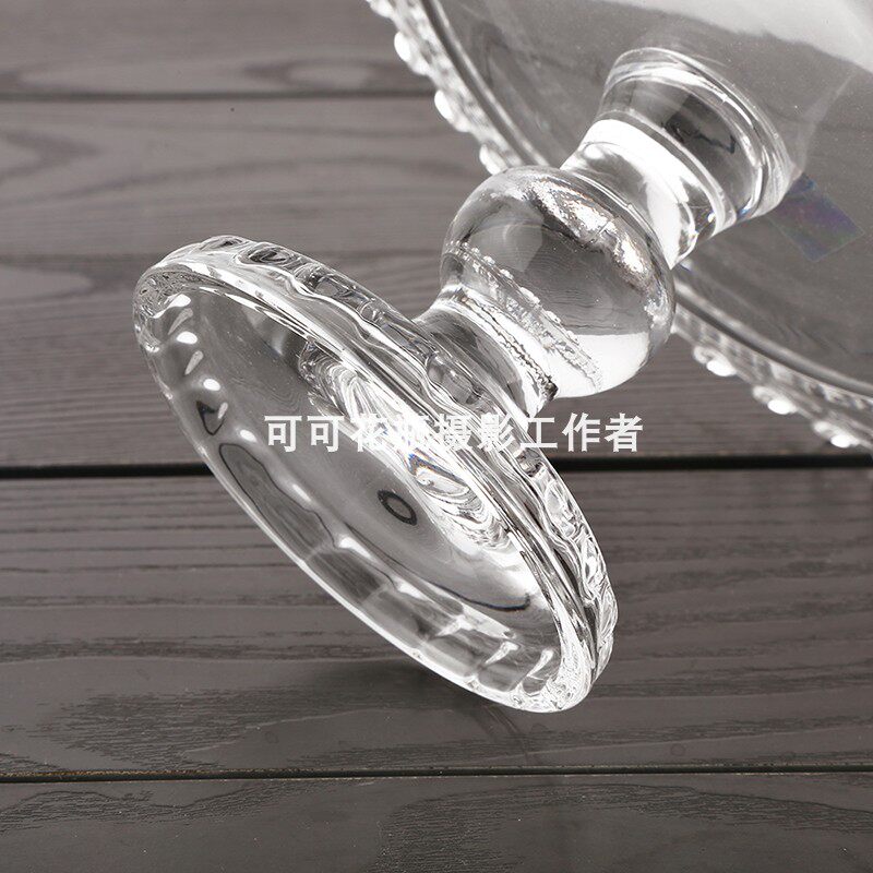 韩风欧式爱心边家居糕点水果盘脚足展示盘