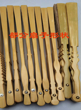 荣昌扇厂价直销真丝绸手绘梅荷全手工艺礼品折扇