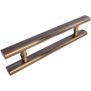 方管无框玻璃门拉手大门把手定制浴室门电梯轿厢内扶手