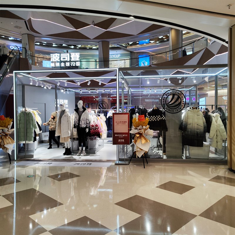 快闪店展架吾悦广场活动促销服饰商场特卖铝合金制作搭建发光桁架