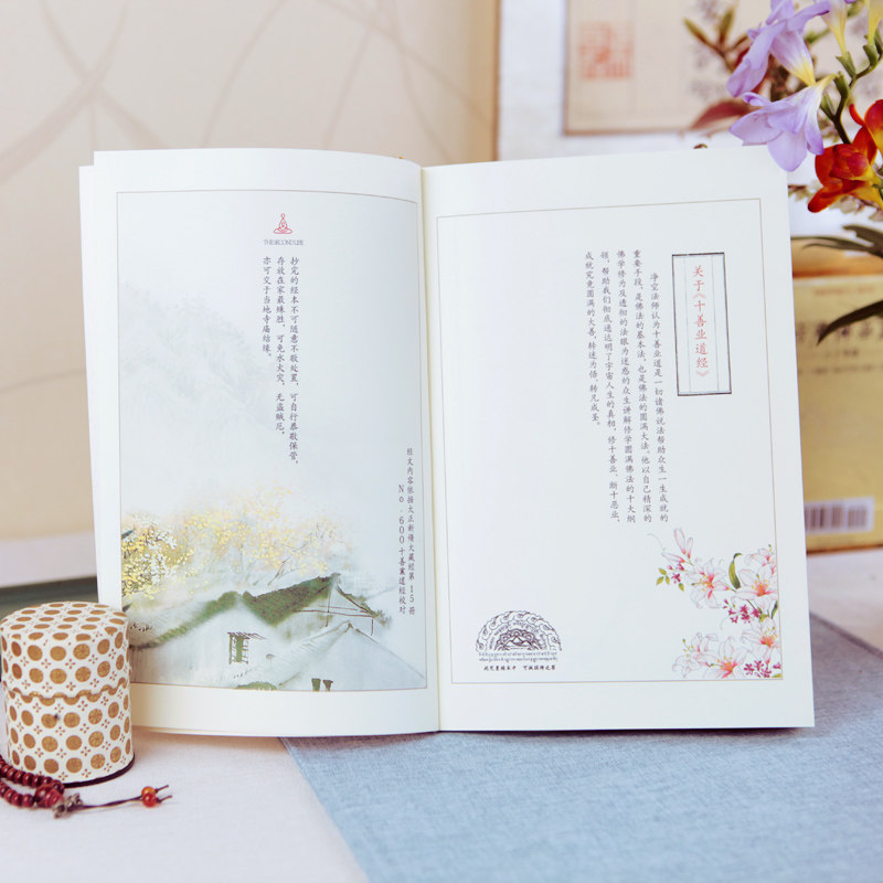 善缘添福添寿说十善业道初学者基础硬笔手抄经