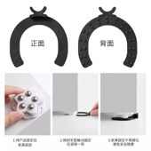 滚珠万向轮轮子粘式 钢珠静音家具底座滑轮脚轮免打