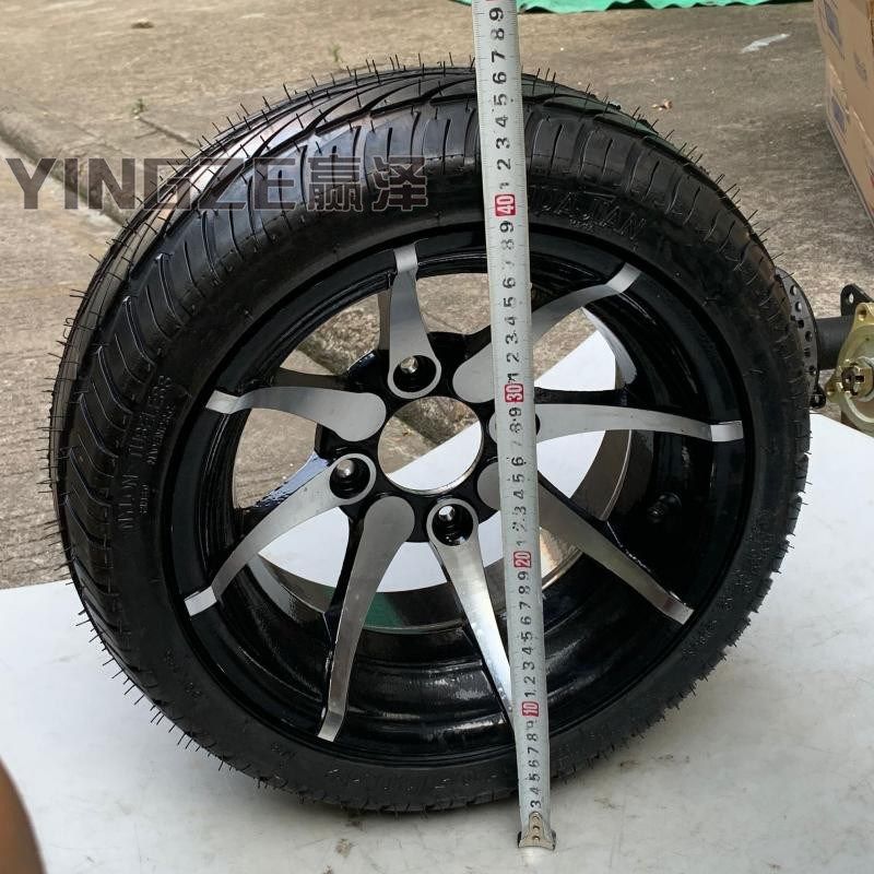 改装鬼火踏板车 卡丁车沙滩车寸加宽轮胎铝轮毂轮圈
