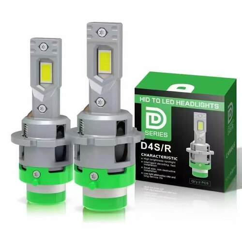 超亮D2S/D2R/D4S/D4RLED大灯直插式氙气灯升级LED灯近光灯