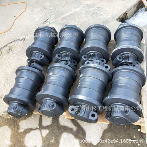 SH130 200A1 280挖掘机履带板链轨链条支重轮驱动齿引导轮托链轮