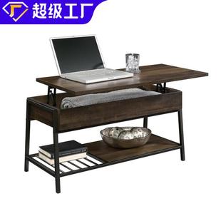 跨境家用升降书桌子电脑桌定制简约办公桌学习桌折叠电脑升降桌
