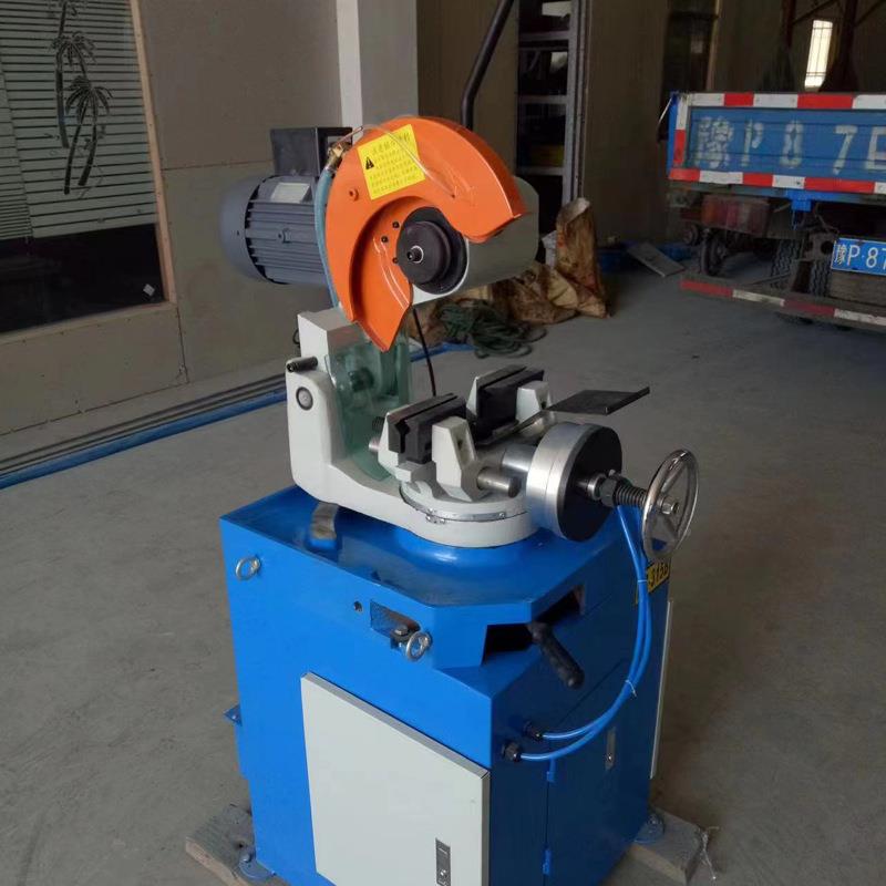 定制气动管机铜无动毛刺31切5半自切管机铝不锈钢金属管材圆锯机