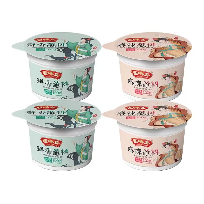 百味斋四川蒜蓉味火锅蘸料100g