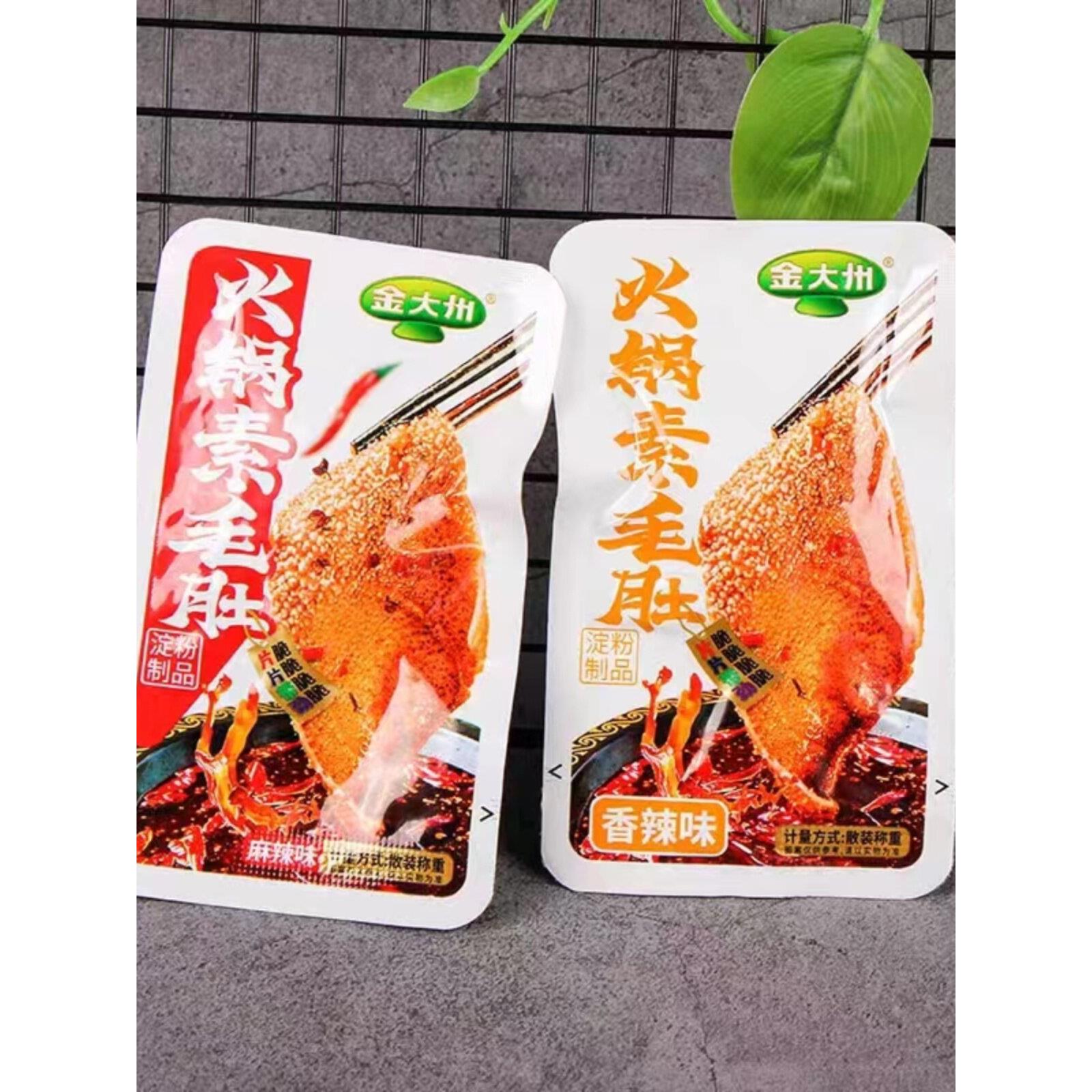 金大州火锅素毛肚香辣味魔芋爽麻辣四川零食小吃网红休闲食品特产