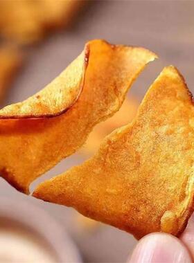 梁兴奎红脆片红薯瓜干脆片农家薯制番薯干薯片ZUC网红自零食旗舰