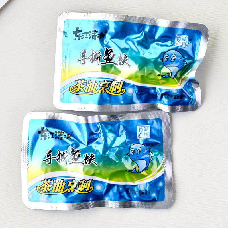 东江清水手撕鱼块茶油烹制散称小包即食鱼块休闲零食小吃湖南特产