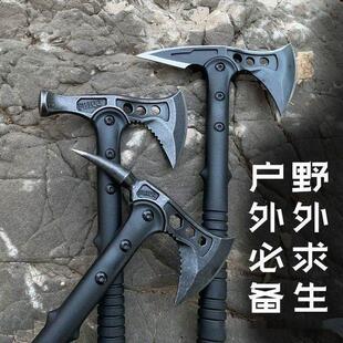 工兵斧砍骨刀砍树斧头刀防身特种兵多功能手斧头刀开刃野外生存