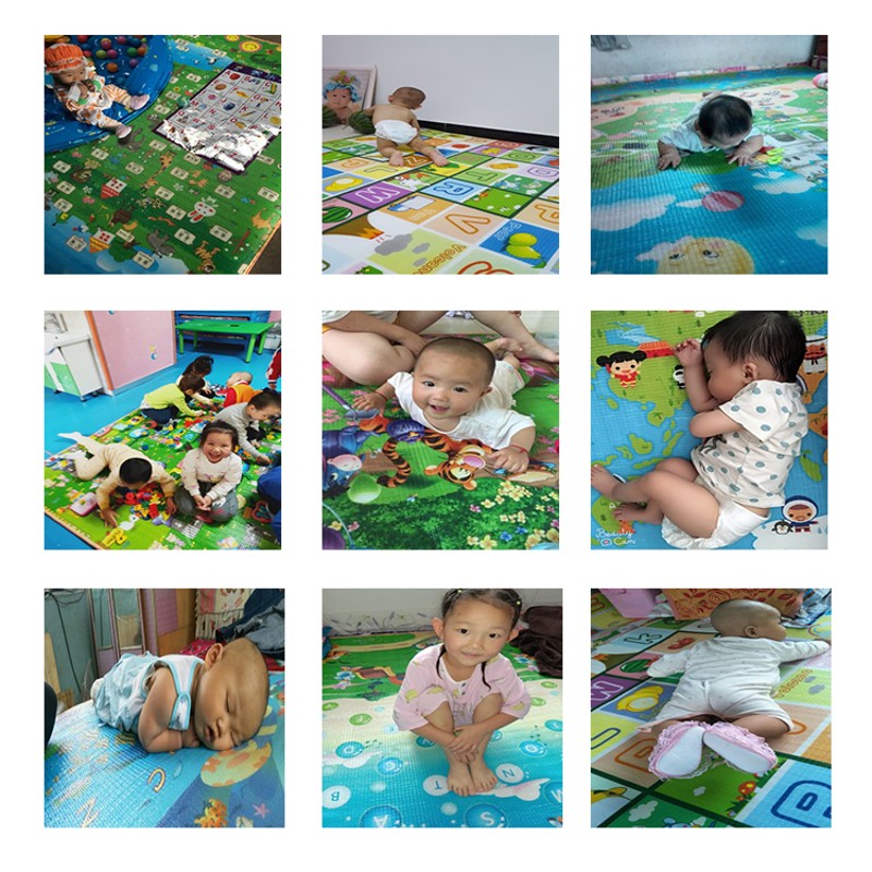加厚宝宝爬行垫铺地隔凉垫婴幼儿童爬地垫铺毯小孩防潮泡沫垫