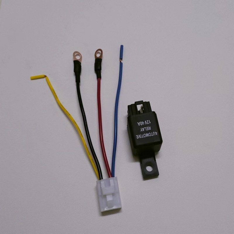 摩车踏板改装喇叭大功率电器加装继电器断电关