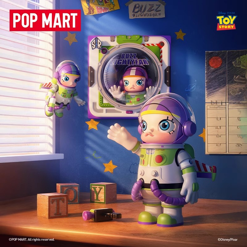 POPMART泡泡玛特 巴斯光年400%MEGA珍藏系列周年周年盲盒