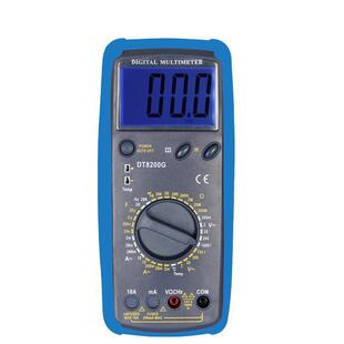 万用表DT8200G测电容温度频率机械式防误插保护