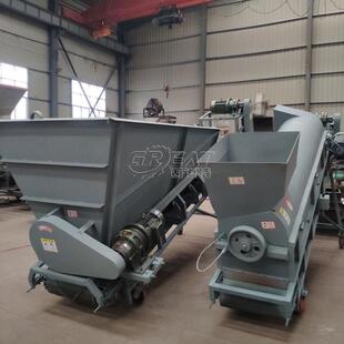 黑木耳菌袋再利用生产线菌袋分离机高湿高粘菌包脱袋机