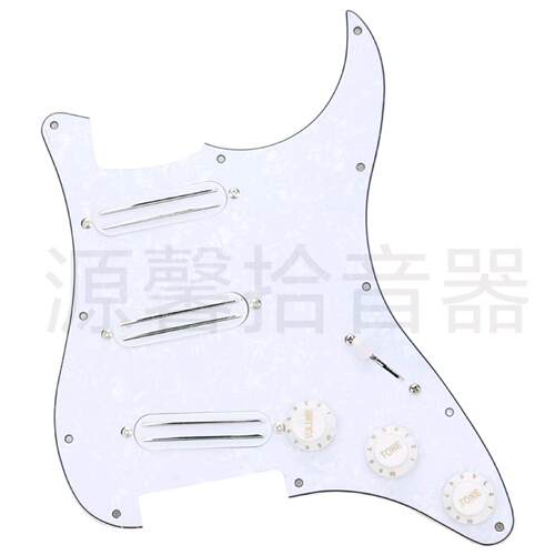 源馨ST电吉他单单单拾音器面板总成小双轨拾音