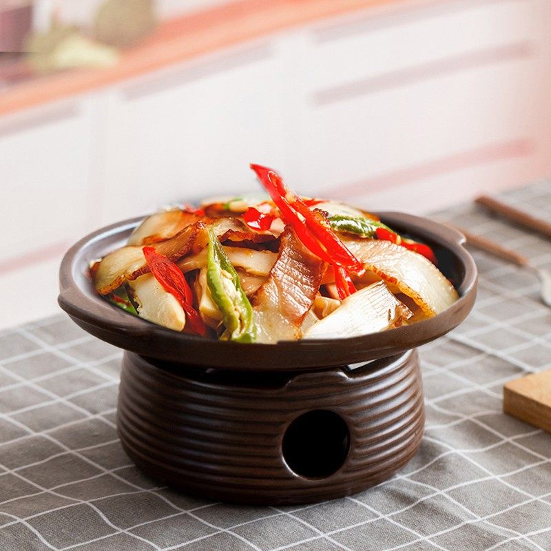 固液体酒精炉商用饭店干锅炉子明火蜡烛加热锅仔炉外酒席装