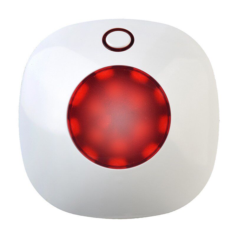 涂鸦智能声光报警器布防撤防手动警报声音闪光家防盗