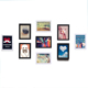 饰画框 卧室相片墙9个装 九宫格创意 客厅照片墙挂墙